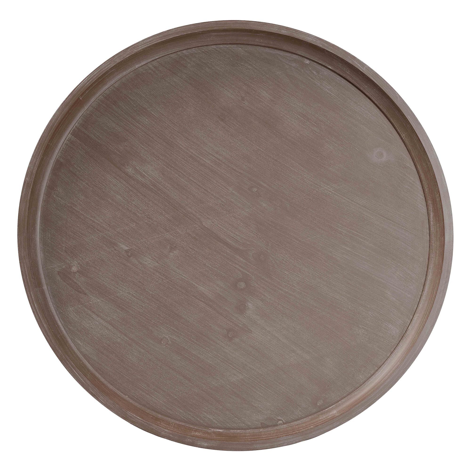 Madrona French Country Antique Brown Wood Coffee Table, BROWN, alternate image number 5