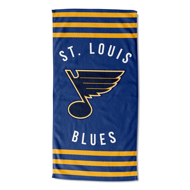 Blues Stripes Beach Towel, MULTI, hi-res image number null