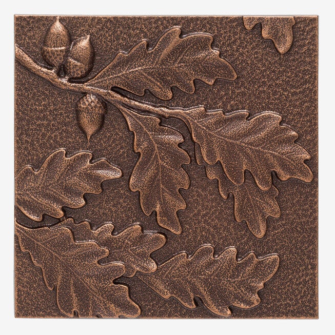 Oak Leaf Wall Décor, ANTIQUE COPPER, hi-res image number 0