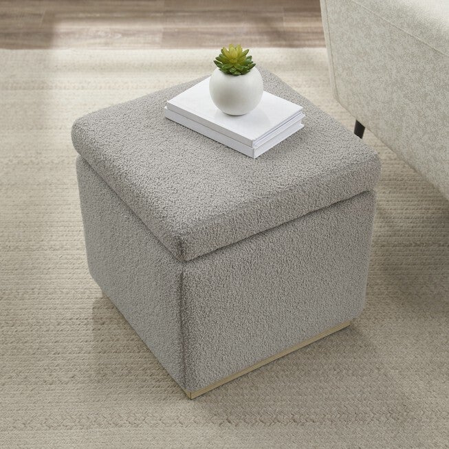 Sunny Square Strg Ottoman Storage Ottomans, , alternate image number null