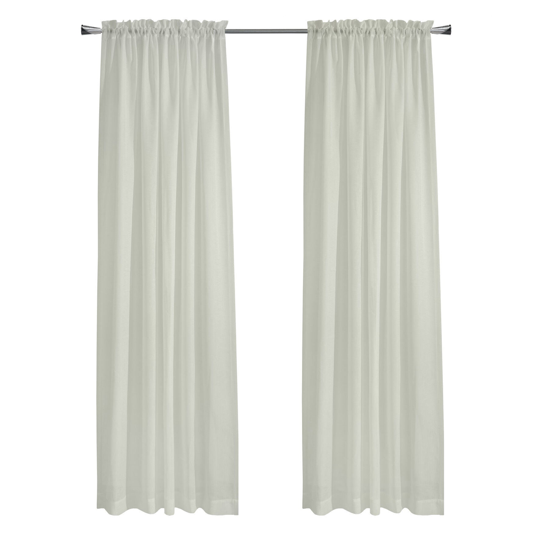 Cote D'Azure Sheer Curtain Panel, , alternate image number 5