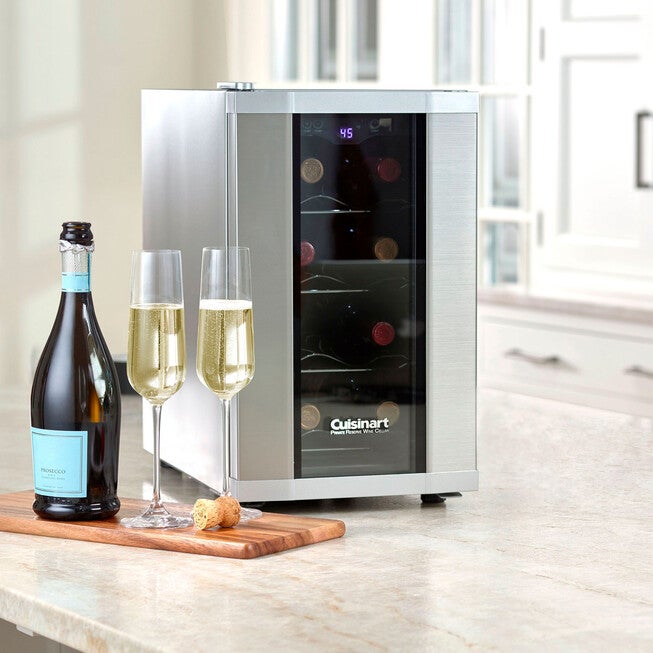 Cuisinart 8-Bottle Private Reserve Wine Cellar, STAINLESS STEEL, hi-res image number 0