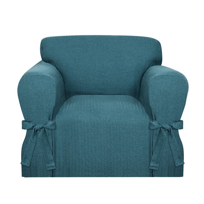 Kathy Ireland Evening Flannel Chair Cover, , alternate image number 3
