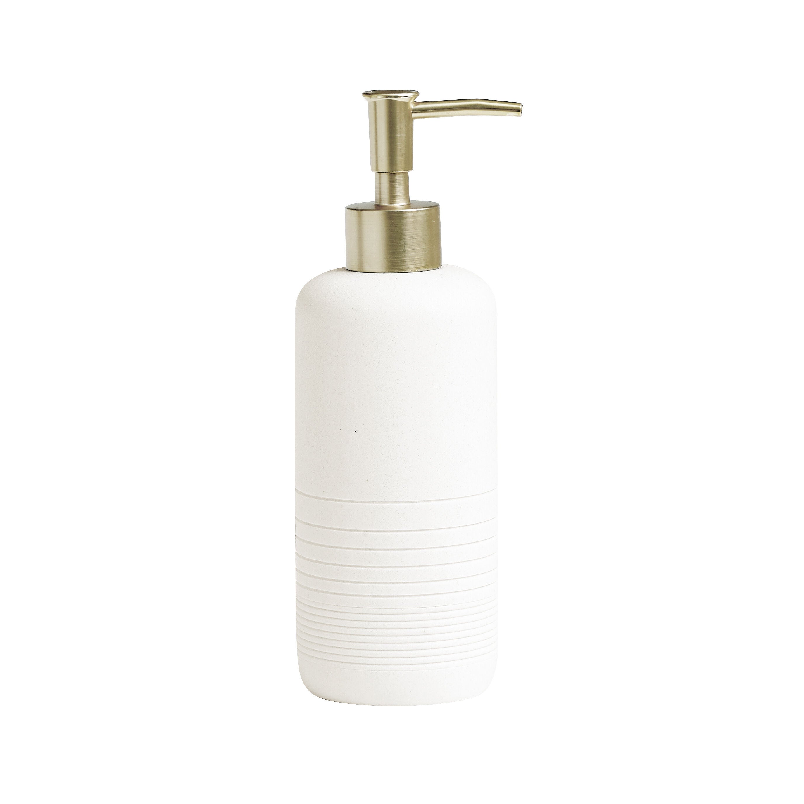REVERIE BATH ACCESSORIES WASTEBASKET, WHITE, hi-res image number 0