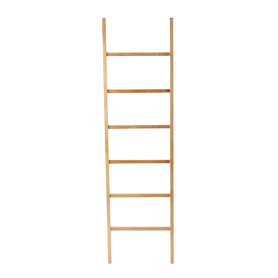 Bedwell Freestanding Wooden Ladder Rack, , alternate image number null