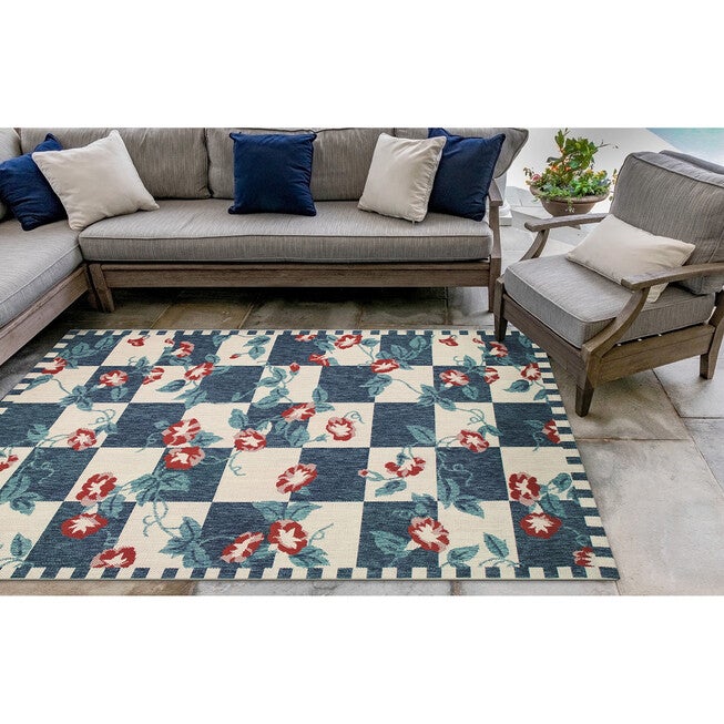 Liora Manne Portofino Morning Glory Indoor/Outdoor Rug, , on-hover image number null