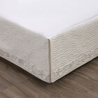 Coastal Seashell Ivory Bed Skirt 18-inch, , on-hover image number 1
