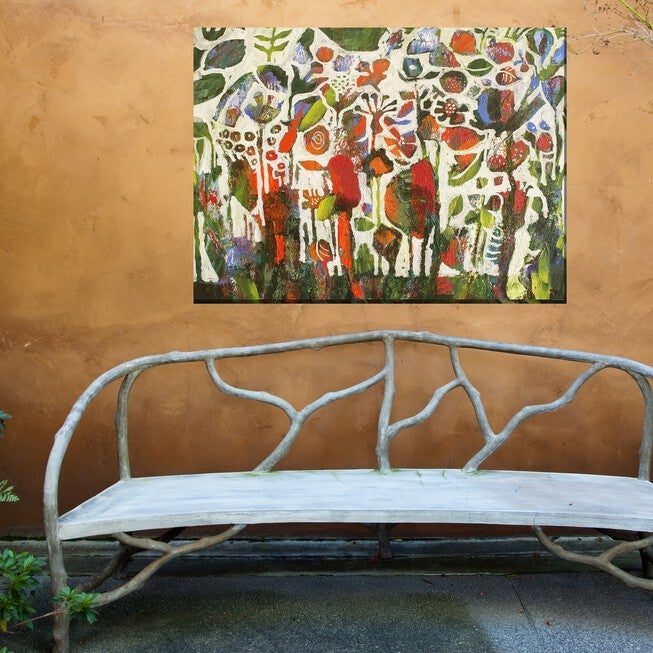 DANCING GARDEN OUTDOOR ART 40X30, , on-hover image number 1