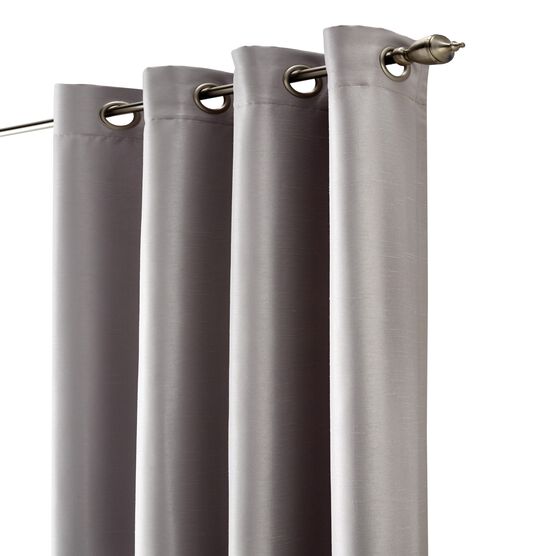 Thermalogic Antique Satin Indoor Single Grommet Curtain Panel, , on-hover image number null