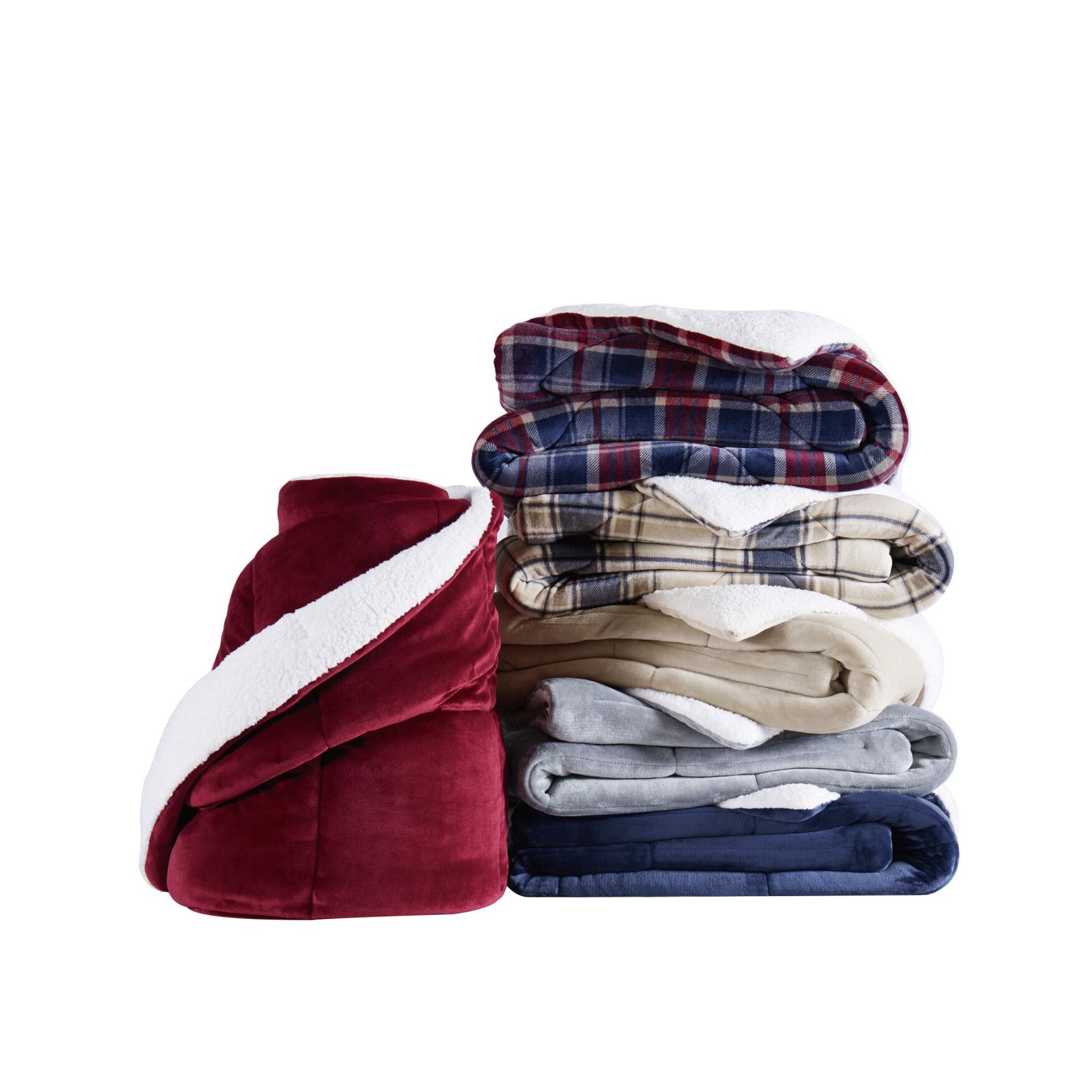 Cuddle Warmth Printed Plaid Comforter Set, , alternate image number 2