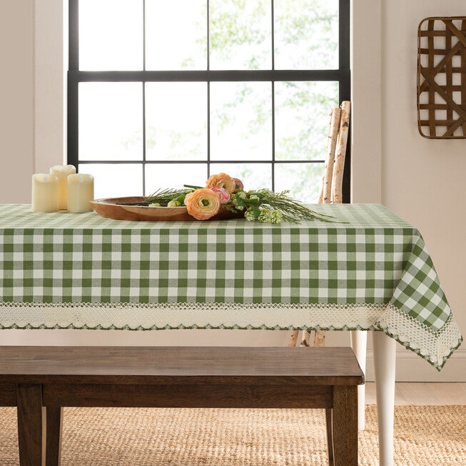 Buffalo Check Tablecloth - 60-in x 84-in, , alternate image number 14