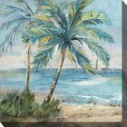 COASTAL PALM 1 OUTDOOR ART 24X24, MULTI, hi-res image number null