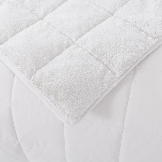 Cozy Down Reversible Comforter, , alternate image number null