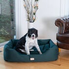 Bolstered Dog Bed, Anti-Slip Pet Bed, Laurel Green, X-Large, , alternate image number null
