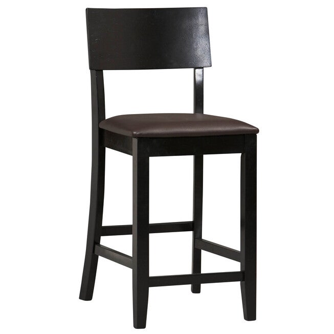 Thayer 24 in Contemporary Counter Stool, BLACK, hi-res image number 0