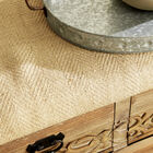 Brown Chinese Fir Farmhouse Bench, 20x47x16, , alternate image number null