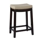 Crowell Linen Counter Stool, BEIGE, hi-res image number null