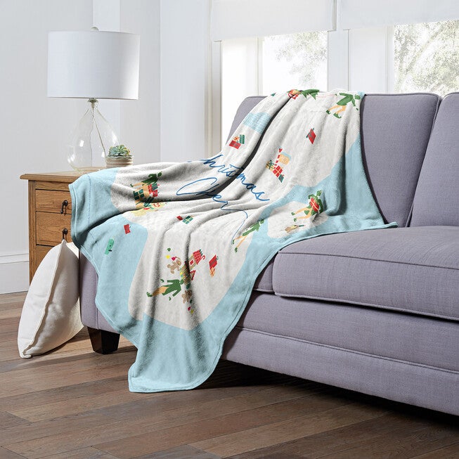 Wb Elf Christmas Cheer Silk Touch Throw Blanket, , alternate image number 3