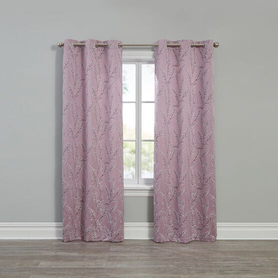 Whitley Jacquard Panel Grommet Panel Set — 2 Pack, LAVENDER, hi-res image number null