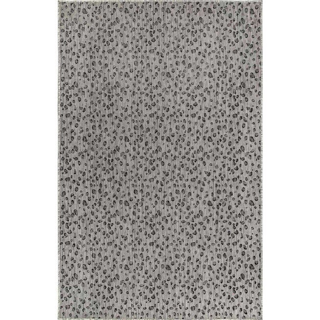 Liora Manne Carmel Leopard Indoor/Outdoor Rug, GREY, hi-res image number null