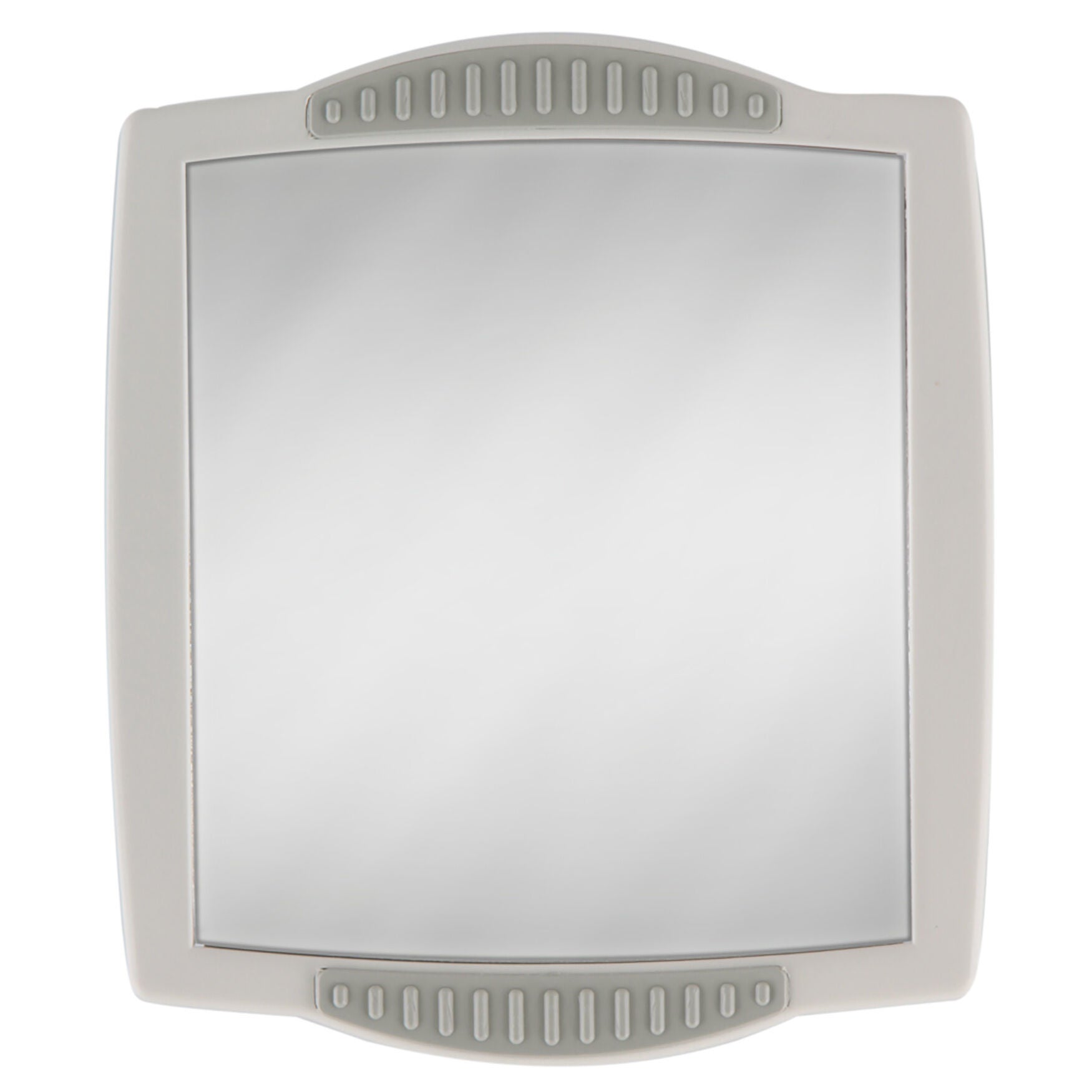 Fog Free Clip-On Shower Mirror, GRAY, hi-res image number 0