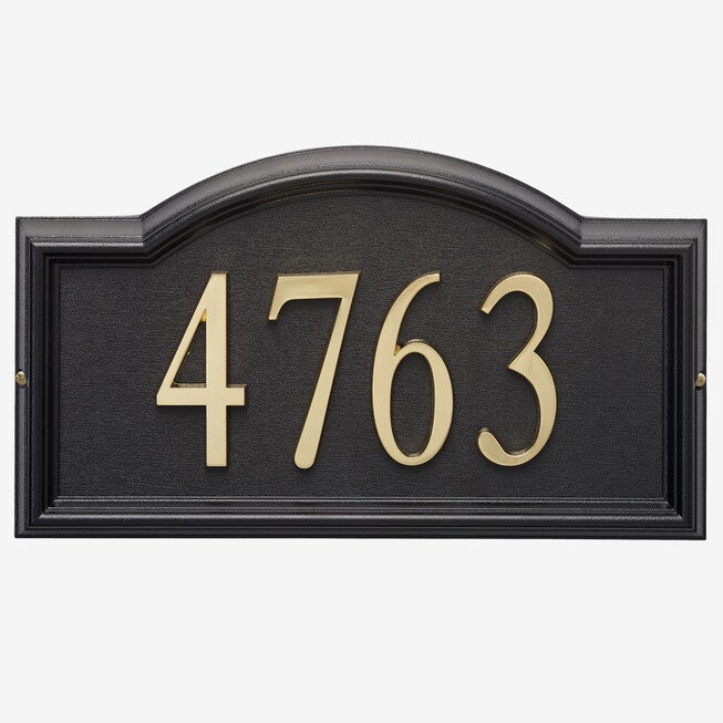 Design-it 4 Arch Plaque , BLACK, hi-res image number 0