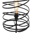Black Metal Industrial Table Lamp, , on-hover image number 1