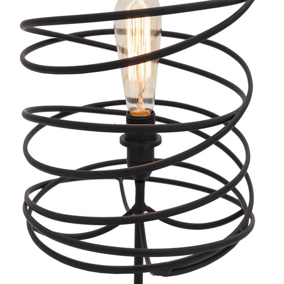Black Metal Industrial Table Lamp, , on-hover image number null