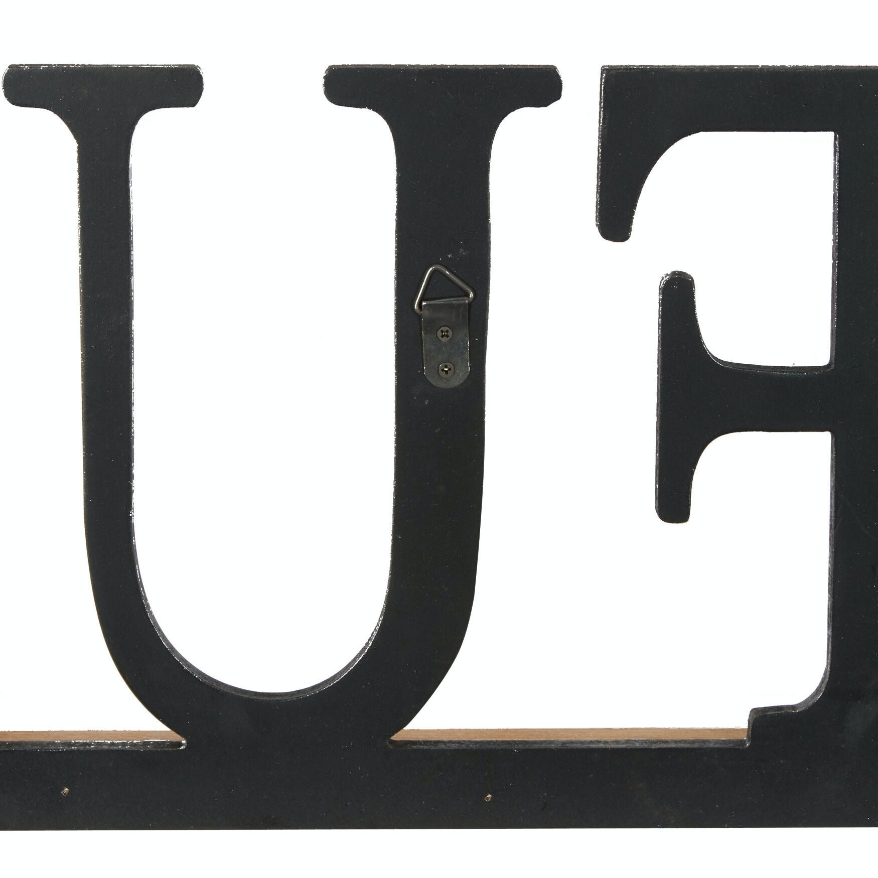 Black Wood Traditional Wall Decor, , on-hover image number 1