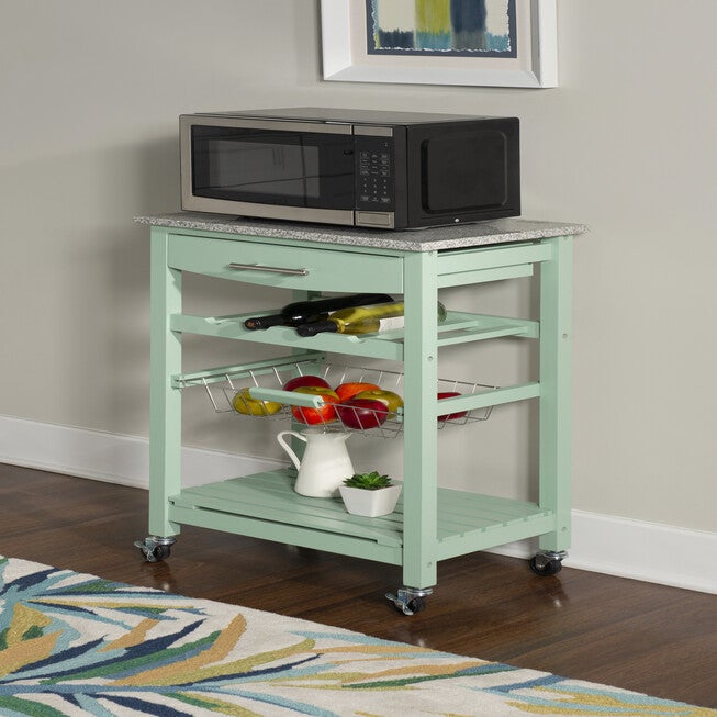 Kitchen Island Granite Top Green, , alternate image number 5