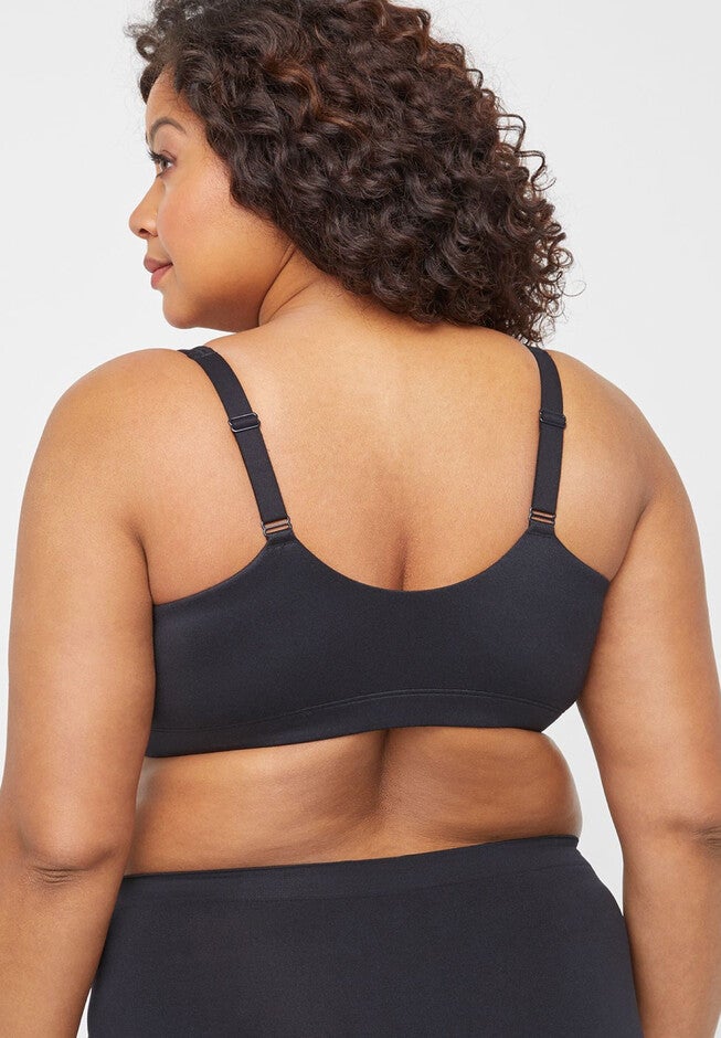 Full-Coverage Smooth Front-Close No-Wire Bra, , on-hover image number null