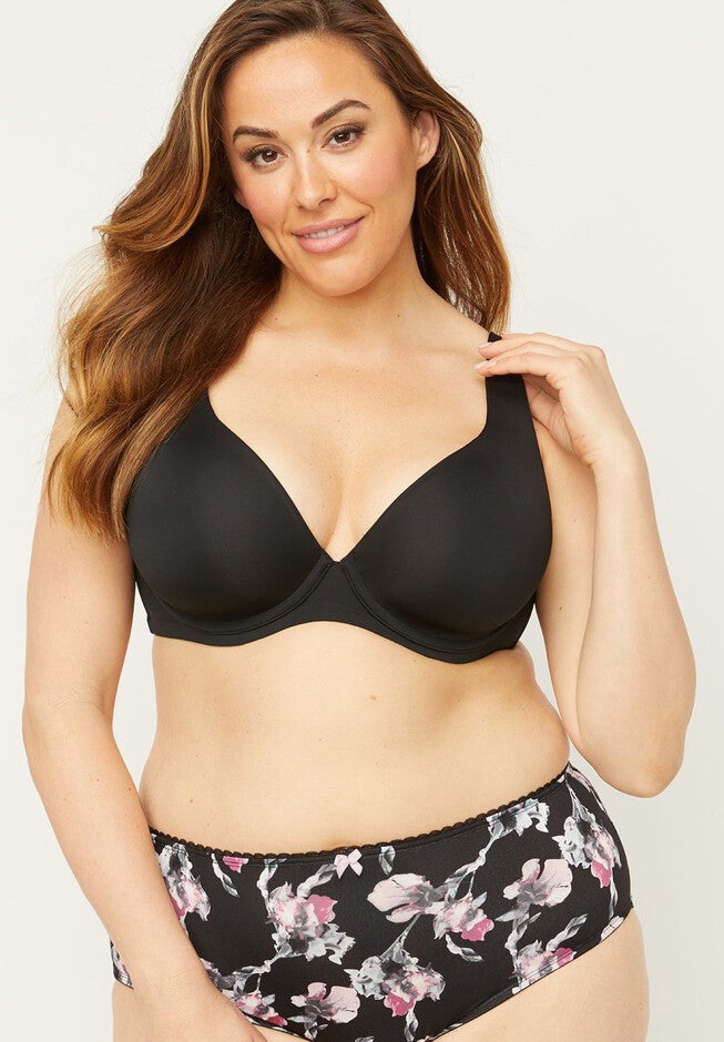 Uplifting Plunge Bra, BLACK, hi-res image number null