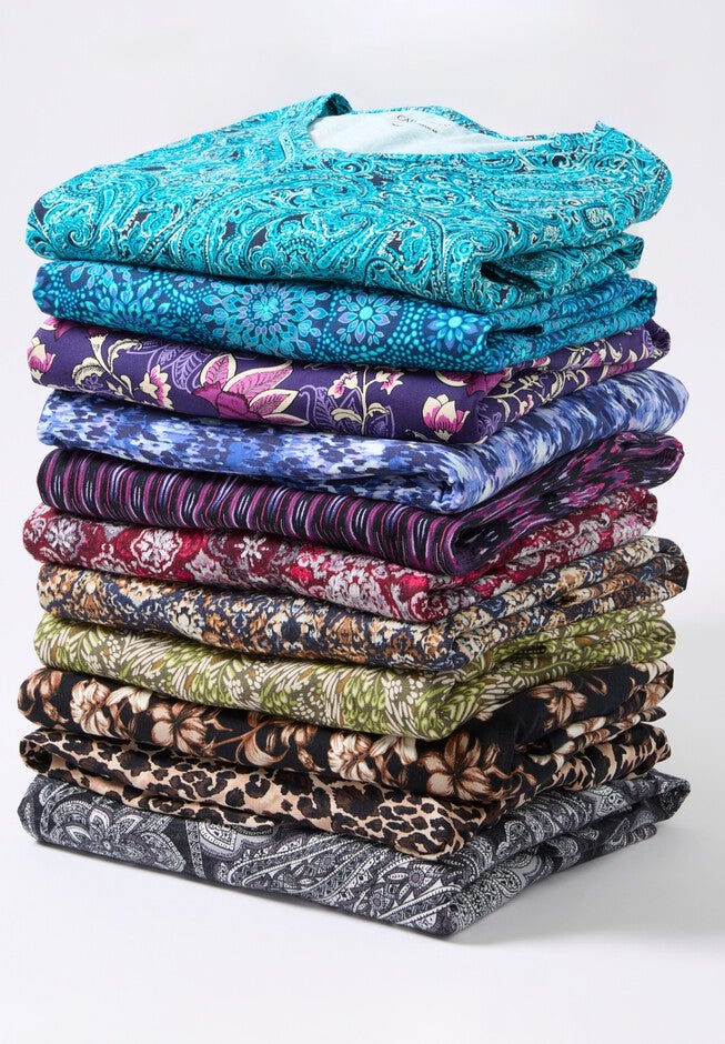 Suprema® 3/4 Sleeve V-Neck Tee, , alternate image number 4