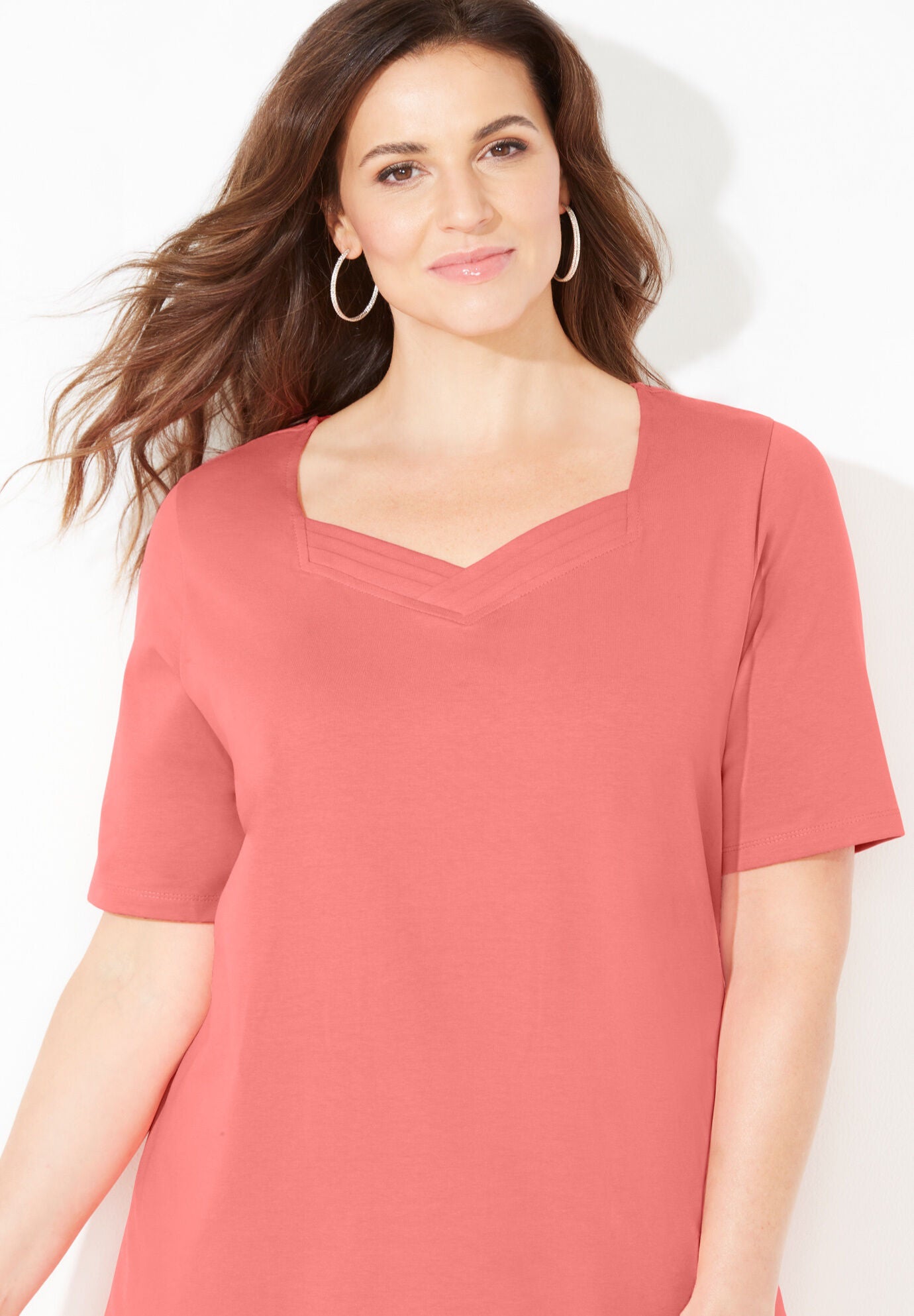 Suprema&reg; Sweetheart Tee, , alternate image number 3