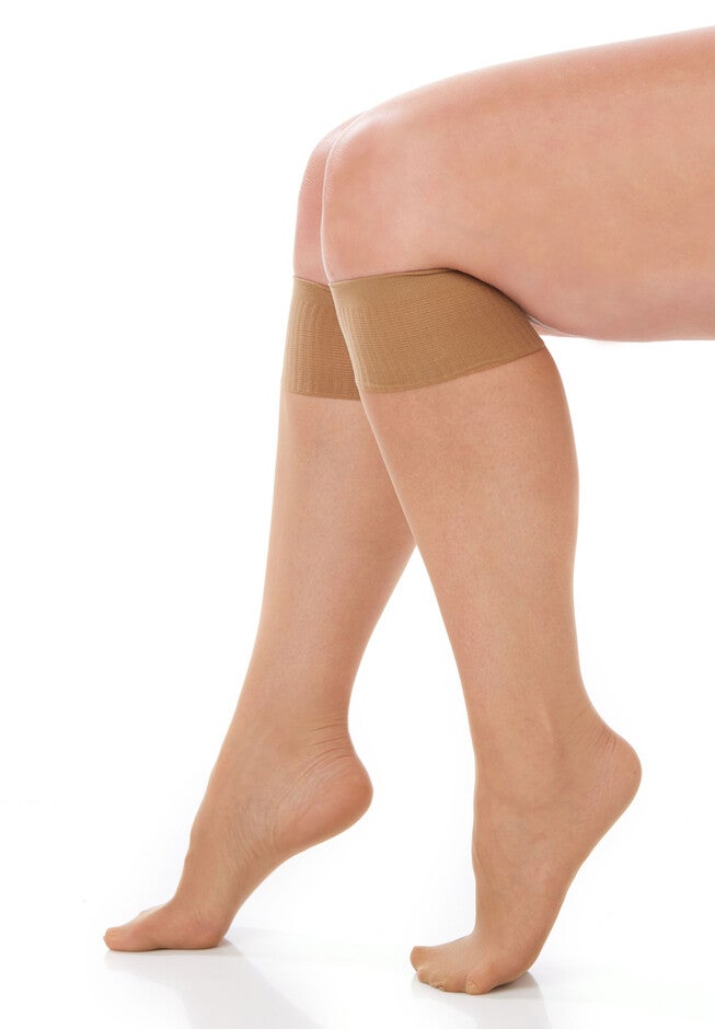 Sheer Knee-High, BEIGE, hi-res image number null