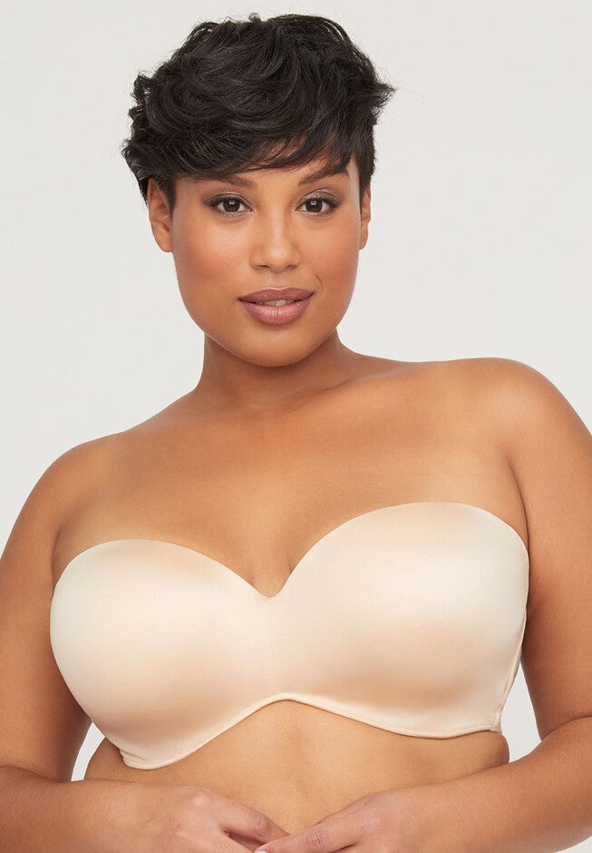 New Multi-Way Strapless Bra, TOASTED ALMOND, hi-res image number null