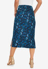 Comfort Waist Midi Skirt, , on-hover image number null