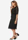 Peplum Lace Dress, , alternate image number null
