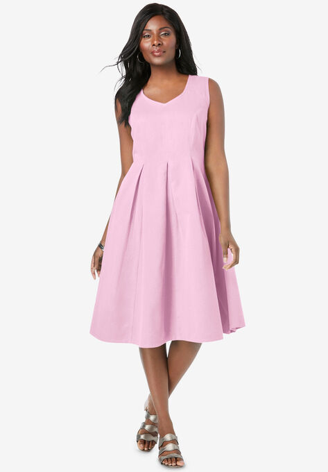 Cotton Denim Dress, , hi-res image number null