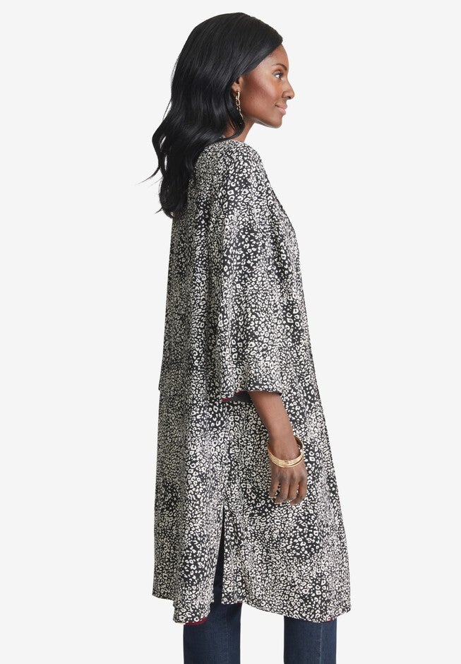 Reversible Kimono Jacket, , alternate image number null
