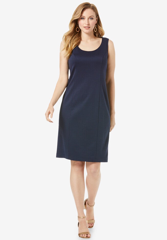2-Piece Ponte Jacket Dress, , alternate image number null