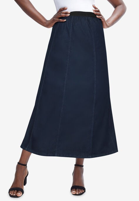 Jegging Skirt, INDIGO, hi-res image number null