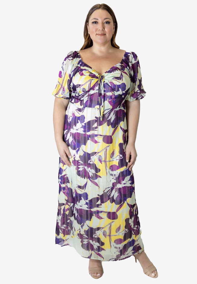 Sweetheart Maxi Dress, LAVENDER, hi-res image number 0