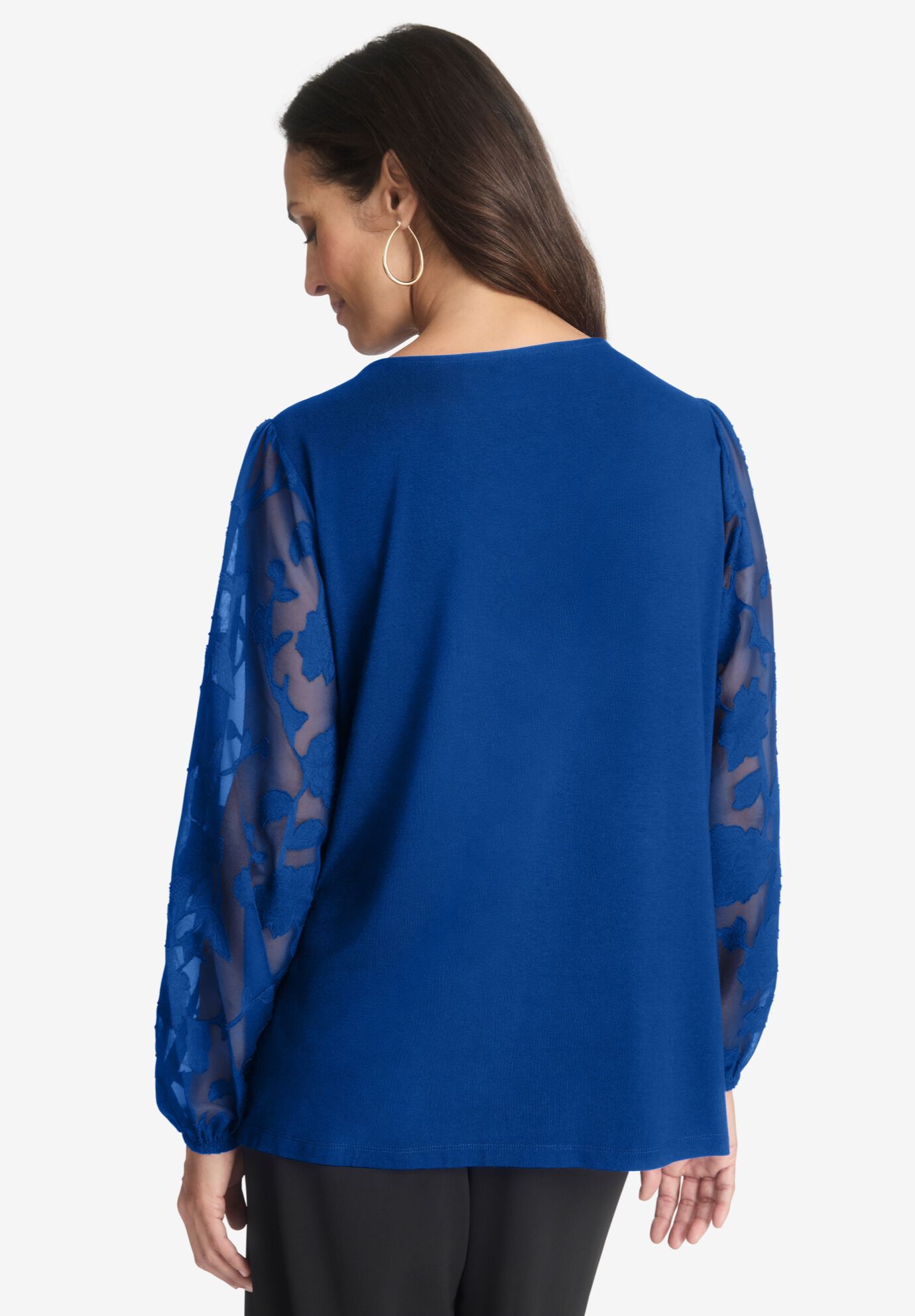 Mixed Media Top, , on-hover image number 1