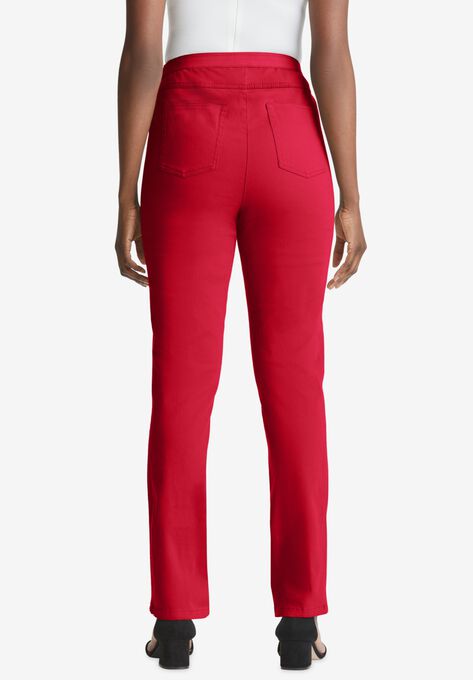 Straight Leg Stretch Denim Jeggings, , on-hover image number null