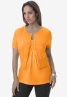 Jewel-Neck Shrug, BRIGHT MELON, hi-res image number null