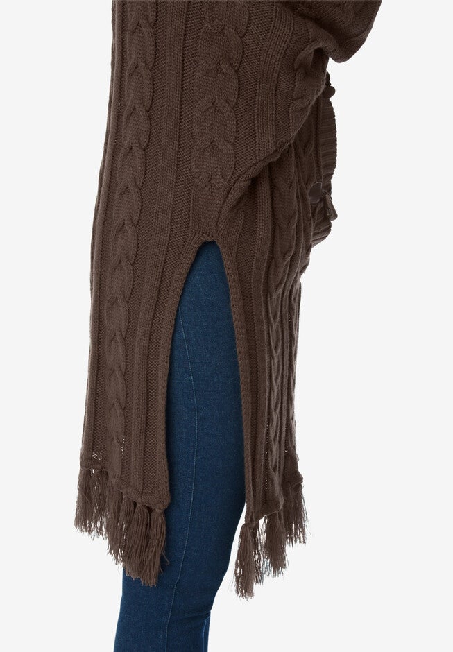 Fringe Cardigan, , alternate image number 2