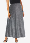 Shimmer Maxi Skirt, BLACK SHIMMER, hi-res image number null