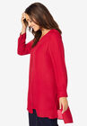 Flyaway V-Neck Tunic, , alternate image number null