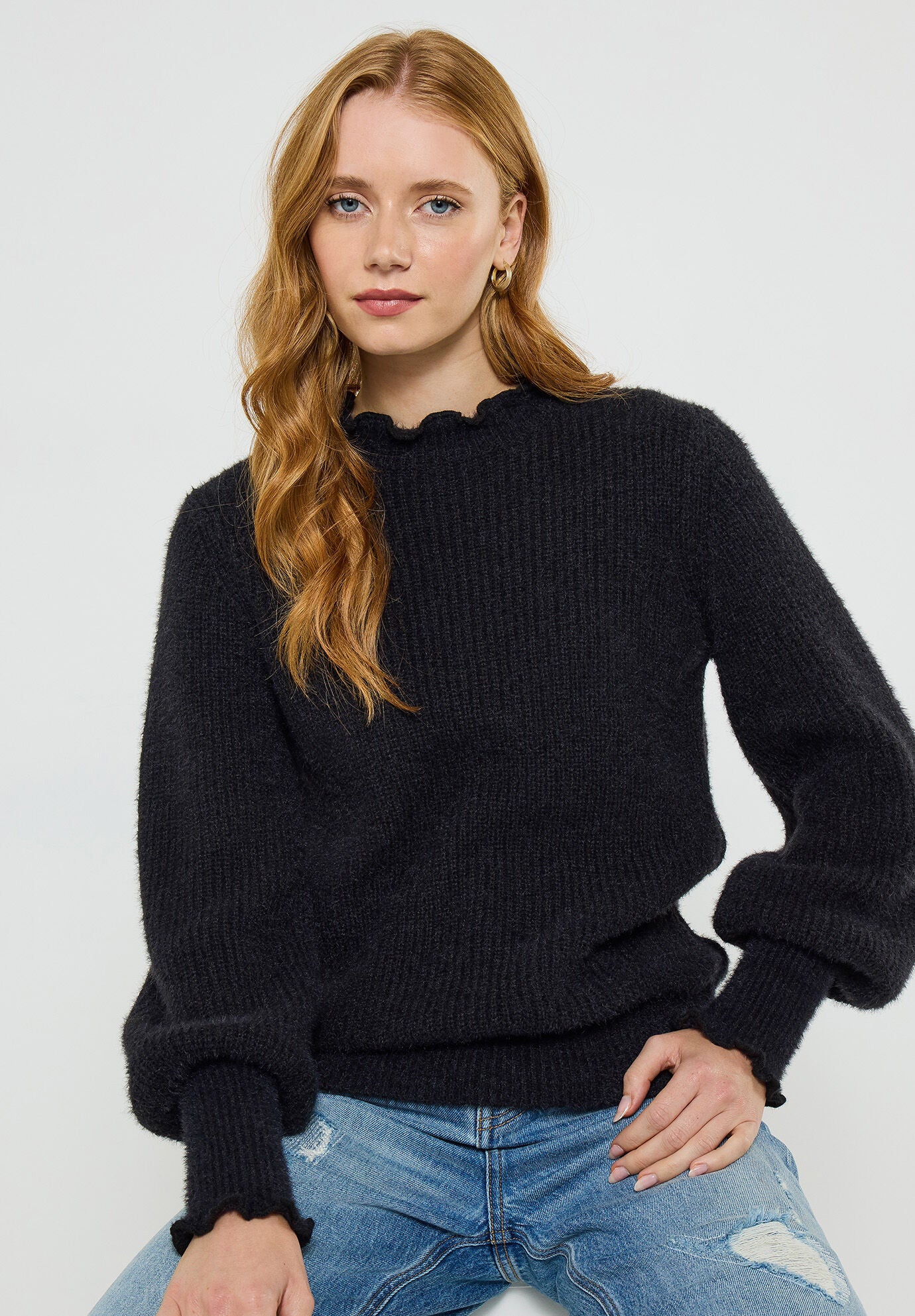 Lofty Mockneck Sweater
